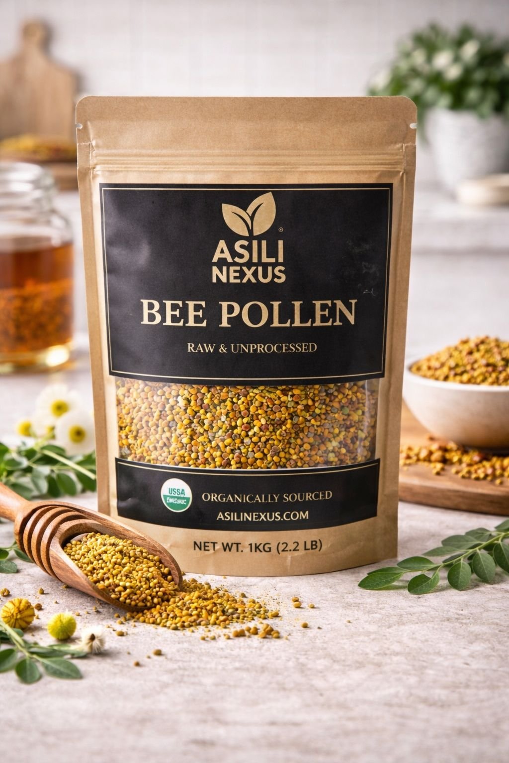 What it is & why it’s premium:Nutrient-dense pollen granules naturally collected by bees and gently dried to preserve vitality. Who it's for:Ideal for wellness consumers, athletes, and functional nutrition users.