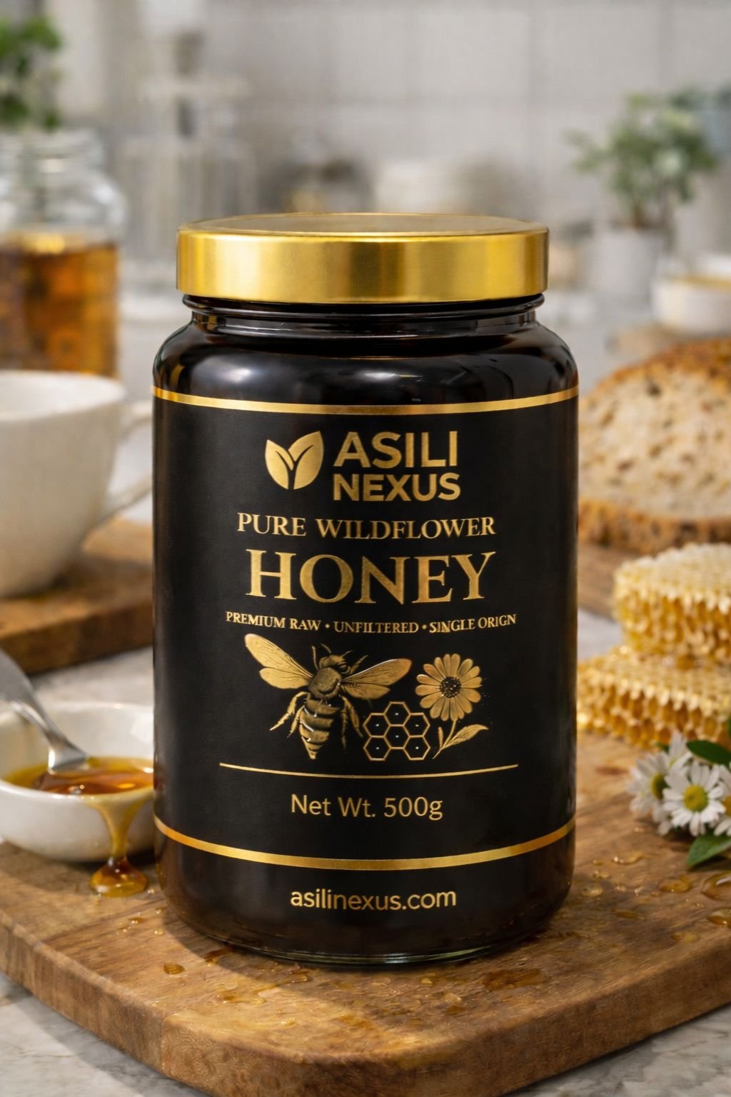 Asili Pure Tropical Highland Honey 500g